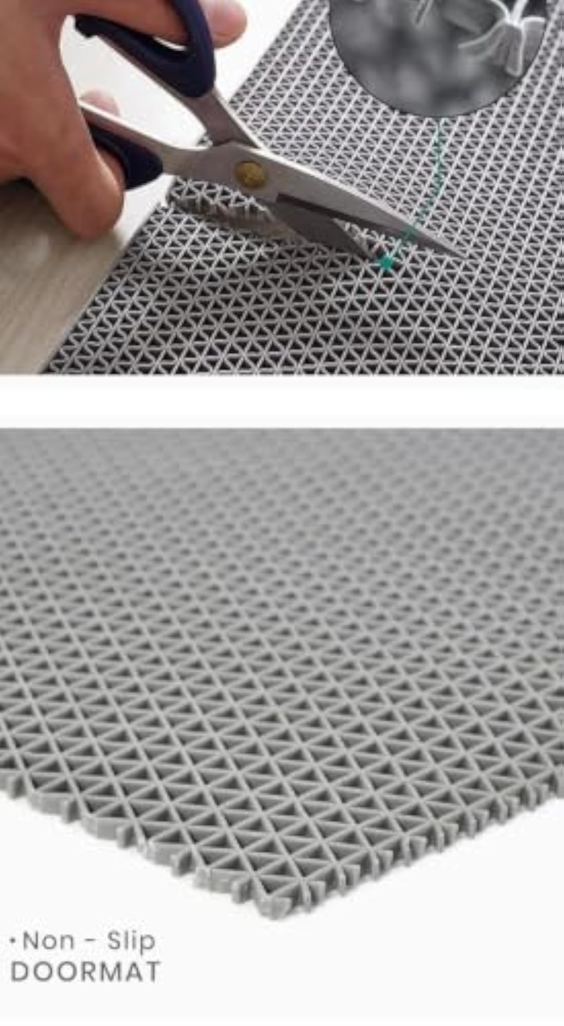 PVC Mesh Floor Mat, Durable and Stylish